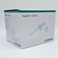 VASOFIX Safety Kanüle 20 G 1,1x33 mm rosa - 50Stk