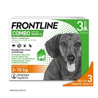 FRONTLINE Combo Spot on Hund S Lsg.z.Auft.a.Haut - 3Stk - Frontline® gegen Zecken & Parasiten