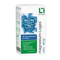 MAGNESIUM-LOGES vario 100 mg Kapseln - 60Stk