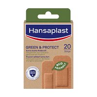 HANSAPLAST Green & Protect Pflasterstrips - 20Stk - Wundversorgung