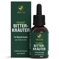 VITACTIV Bitterkräuter Tropfen ohne Alkohol - 50ml