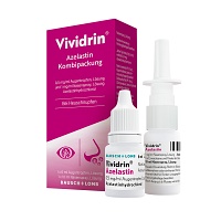 VIVIDRIN Azelastin Kombip. 0,5mg/ml ATR+1mg/ml NAS - 1Packungen - AKTIONSARTIKEL