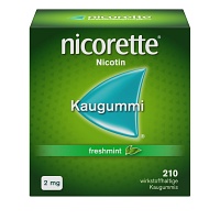 NICORETTE Kaugummi 2 mg freshmint - 210Stk - Spar-Abo