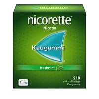 NICORETTE Kaugummi 2 mg freshmint - 210Stk - SPAR-ABO