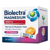 BIOLECTRA Magnesium 400 mg Nerven & Muskeln Vital - 30X1.9g