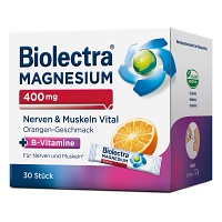 BIOLECTRA Magnesium 400 mg Nerven & Muskeln Vital - 30Stk