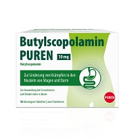 BUTYLSCOPOLAMIN PUREN 10 mg überzogene Tab. - 50Stk