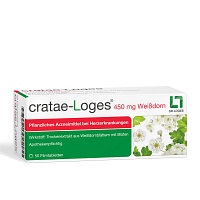 CRATAE-LOGES 450 mg Weißdorn Filmtabletten - 50Stk