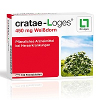 CRATAE-LOGES 450 mg Weißdorn Filmtabletten - 100Stk