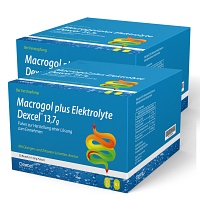 MACROGOL plus Elektrolyte Dexcel 13,7 g PLE - 100Stk