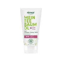 ALKMENE Mein Teebaumöl 3in1 Reinigung-Peeling-Mask - 150ml