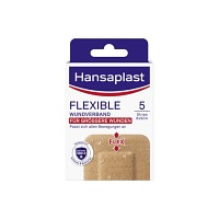 HANSAPLAST Flexible Wundverband 6x9,5 cm Strips - 5Stk - Hansaplast