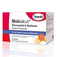 MOBIAKUT Glucosamin & Hyaluron Gelenk-Kapseln - 90Stk
