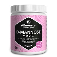 D-MANNOSE PULVER hochdosiert vegan - 100g - Vegan