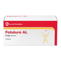 FOLSÄURE AL 5 mg Tabletten - 100Stk - Folsäure