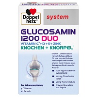 DOPPELHERZ Glucosamin 1200 Duo system Kombipackung - 60Stk