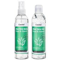 ALOE VERA GEL+Aloe Vera Spray Set - 2X200ml - Hautpflege