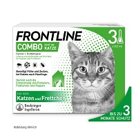 FRONTLINE Combo Spot on Katze Lsg.z.Auft.a.Haut - 3Stk - Frontline® gegen Zecken & Parasiten
