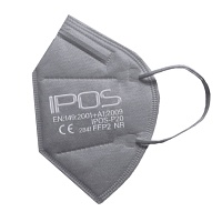 IPOS FFP2 Atemschutzmaske grau - 10Stk - FFP2-Masken