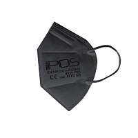IPOS FFP2 Atemschutzmaske schwarz - 10Stk - FFP2-Masken