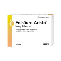 FOLSÄURE ARISTO 5 mg Tabletten - 20Stk