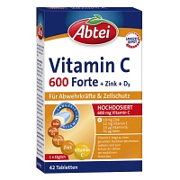 ABTEI Vitamin C 600 Forte Tabletten Titandioxidfr. - 42Stk - Abtei®