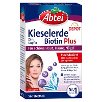 ABTEI Kieselerde Biotin Plus Tabl.Titandioxidfrei - 56Stk - Abtei®