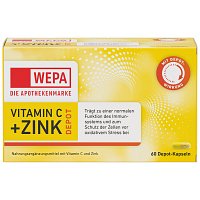 WEPA Vitamin C+Zink Kapseln - 60Stk