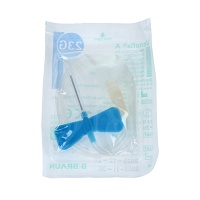 VENOFIX A Venenpunktionsb.23 G 0,65x19mm 30cm blau - 1Stk