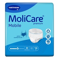 MOLICARE Premium Mobile 6 Tropfen Gr.M - 14Stk