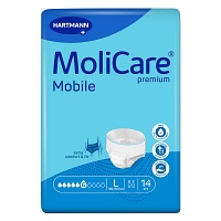 MOLICARE Premium Mobile 6 Tropfen Gr.L - 14Stk