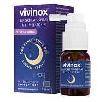 VIVINOX Einschlaf-Spray mit Melatonin - 50ml - Beruhigung & Schlaf