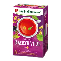 BAD HEILBRUNNER Basisch Vital Tee Filterbeutel - 20X2g