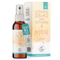 LITTLE Wow Vitamin ADK Kids D3 K2 A Kind.veg.Spray - 25ml - Vegan