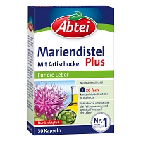 ABTEI Mariendistel Plus Kaps.m.Artischocke TF - 30Stk - Abtei®
