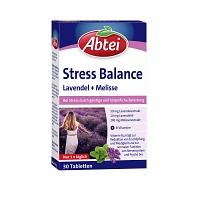 ABTEI Stress Balance Lavendel+Melisse Tabletten TF - 30Stk - Abtei®