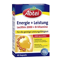 ABTEI Energie+Leistung Kapseln Titandioxidfrei - 40Stk - Abtei®
