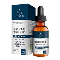 MELATONIN 10ml/25mg Cannabisöl Vitadol Sleep Tro. - 10ml