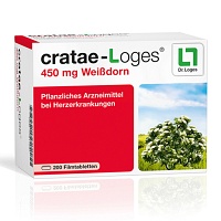 CRATAE-LOGES 450 mg Weißdorn Filmtabletten - 200Stk