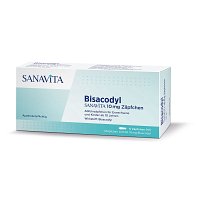 BISACODYL SANAVITA 10 mg Zäpfchen - 6Stk
