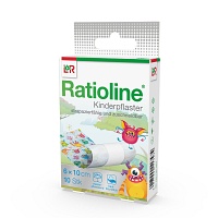RATIOLINE Kinderpflaster zuschneidbar 6 cmx1 m - 10Stk - KIDS
