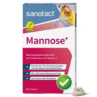 SANOTACT Mannose+ Tabletten - 30Stk