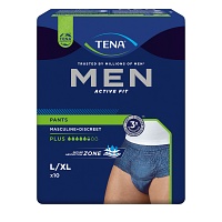 TENA MEN Act.Fit Inkontinenz Pants plus L/XL blau - 10Stk - Inkontinenz