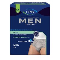TENA MEN Act.Fit Inkontinenz Pants norm.L/XL grau - 10Stk