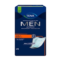 TENA MEN Active Fit Level 3 Inkontinenz Einlagen - 16Stk - Inkontinenz