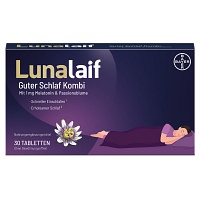 LUNALAIF Guter Schlaf Kombi Tabletten - 30Stk