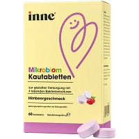 INNE Mikrobiom Kautabletten Himbeergeschmack - 60Stk