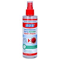 SOS DESINFEKTIONS-Spray INTENSE Hand+Fläche - 250ml