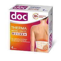DOC THERMA Wärme-Gürtel Rücken - 4Stk - Therma