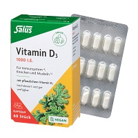 VITAMIN D3 1000 I.E. vegan Kapseln Salus - 60Stk